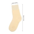 thumbnail image 2 of GOOHOCHY 1Par Calcetines De Beige Para Mujer Con De Fleece Y, 2 of 6