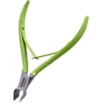 thumbnail image 1 of Coupe-cuticules Professionnel Temogu en Acier Inoxydable avec Lames de Mâchoire Tranchantes, Coupe-Cuticules, Pousse-Cuticules, Outils de Manucure avec Double Ressort pour Enlever les Cuticules des Ongles (Vert), 1 of 4