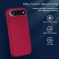 thumbnail image 4 of Entronix Liquid Silicone Case for iPhone 17 Air – Soft Protective Cover, Red, 4 of 5