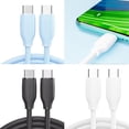 thumbnail image 2 of lanema PD20W USB Type C to USB C Cable Fast Charging Quick Charging Cord Silicone Cable for Phone Tablet Laptop Accessories, 2 of 15