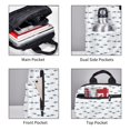 thumbnail image 3 of Fotbe Cute Shark Mochila Ligera para Hombres y Mujeres - Duradera y Resistente al Agua, Ideal para Escuela, Trabajo, Viajes y Uso Diario, 3 of 7