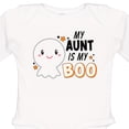 thumbnail image 4 of Inktastic My Aunt is My Boo with Cute Ghost Boys or Girls Long Sleeve Baby Bodysuit, 4 of 5