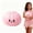 Light Pink, variant on Loyerfyivos Large Dumpling Squishies 6 Inch Jumbo Squeezy Stress Toy Giant Slow Rising Sensory Anxiety Relief Ball Birthday Present Gift for Adults Kid Purple
