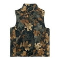 thumbnail image 5 of Pzuqiu Camo Hunting Kid Outerwear Vest 4T Stretchy Casual Zipper Winter Sleeveless Jacket with Pockets Lightweight Fall Outerwear Versatile Wind Proof Casual Clothes for Boys, 5 of 7