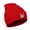 Skeleton-red, variant on NCY Halloween Skull Goth Knit Beanie Hats for Men Women Cool Emo Gothic Birthday Christmas Skeleton Gifts Presents Winter