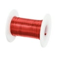 thumbnail image 1 of 0.6mm Magnet Wire 131ft Enameled Magnet Winding Copper Wire 100g,Red, 1 of 6