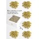 thumbnail image 5 of Lazos para envolver regalos HUIHUANG Gold, autoadhesivos, 6 unidades, 5 of 7