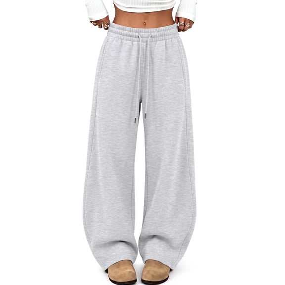SUNBS Barrel Sweatpants For Women Wide Leg Pants Sweat Jogger gym workout cotton casual y2k Pants