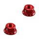 thumbnail image 3 of Soidarity 2 unids/bolsa tuerca de cubo de bicicleta M10 piñón fijo bicicleta de carretera tornillo perno aleación de aluminio rojo 2piezas, 3 of 6