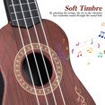thumbnail image 3 of WORGEOUS Juguetes de ukelele ukelele de plástico ukulele guitarra musical juguete instrumentos educativos juguete, 3 of 9