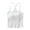 White, variant on AherBiu Yoga Tank Tops for Women Shirt with Built in Bra Slim Fitted Stretch Low Cut Cropped Camisole