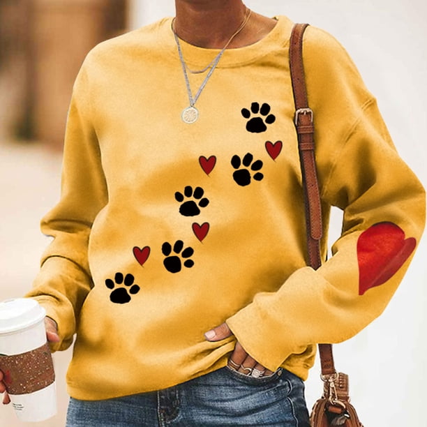 Top de cuello redondo para mujer, top holgado para mujer, ropa de moda para mujer, top de manga larga para mujer, durabilidad mejorada