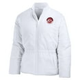 thumbnail image 4 of Women's WEAR by Erin Andrews  White Kansas City Chiefs Packaway Full-Zip Puffer Jacket, 4 of 6