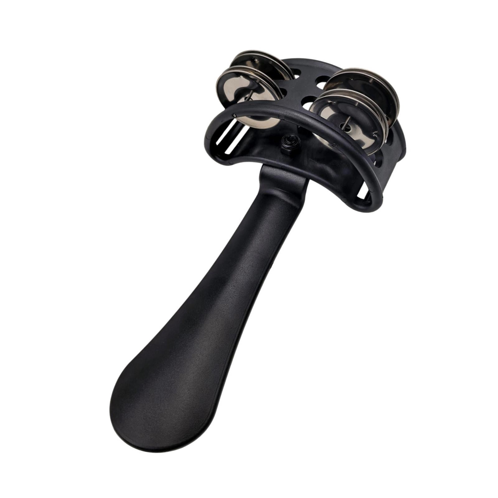 Dualoai Handheld Tambourine Accompaniment Gifts Hand Held Percussion for Kids Adults