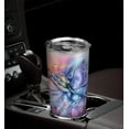 thumbnail image 4 of 20oz Butterfly Gifts for Women, Valentines Day Gifts for Her, Coffee Thermos For Women, Coffee Gifts for Women, Colorful Rainbow Butterfly Tumbler Cup, Insulated Travel Coffee Mug with Lid, 4 of 6