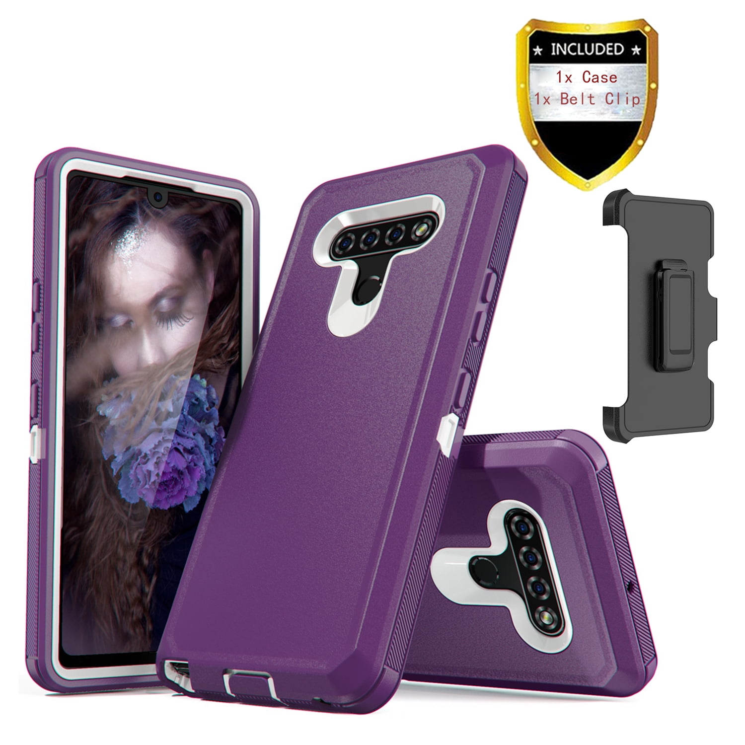 Xihaiying Compatible with LG Stylo Case, Heavy Duty Hard