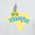 thumbnail image 3 of CafePress - Texas State Outline Bluebonnet Flower T Shirt - Men's Classic Graphic T-Shirt, 3 of 4
