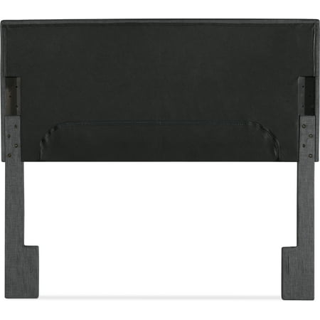 Serta - Palisades Upholstered Queen Headboard - Charcoal