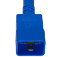 thumbnail image 2 of World Cord Sets 4 Foot Blue High Temp 20 Amp IEC320 C20/C21 Power Cords, 2 of 4