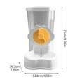 APOKIOG Pet Hanging Automatic Feeder Wet Mouth Automatic Feeding Can Be