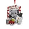 Hallmark 2019 Baby's 1st Christmas Candy Cane Picture Frame Christmas Ornaments