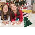 thumbnail image 5 of Dengmore 2023 Christmas Pillows Cute Xmas Tree with Eyes Pillow Plush Toy Doll Cushion Pillows Lovely Throw Pillows Living Room Sofa Christmas Couch Decoration 18x18 Inch, 5 of 6