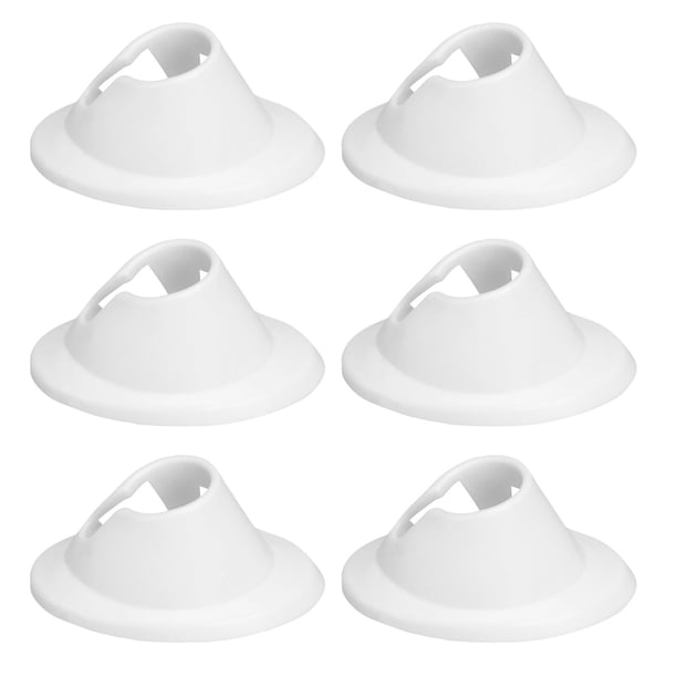 6 unids Práctico Uñas Art Supply Clavo Esmalte Botella Base Base Nail Polish Colocación Mat