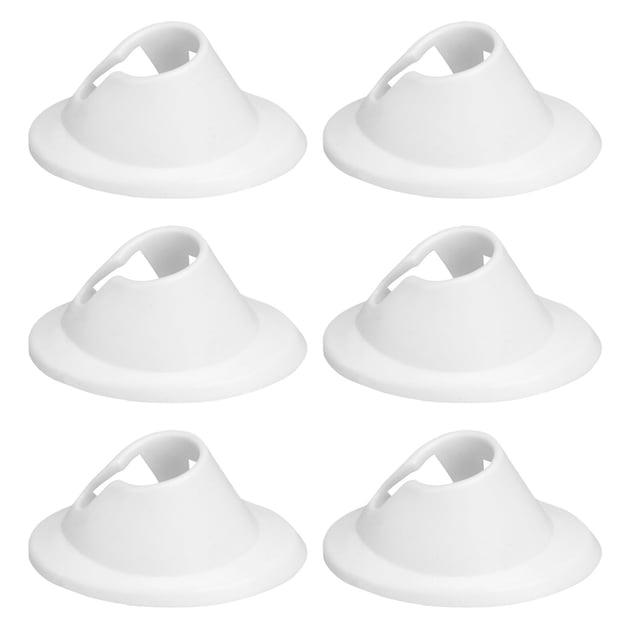 6 unids Práctico Uñas Art Supply Clavo Esmalte Botella Base Base Nail Polish Colocación Mat