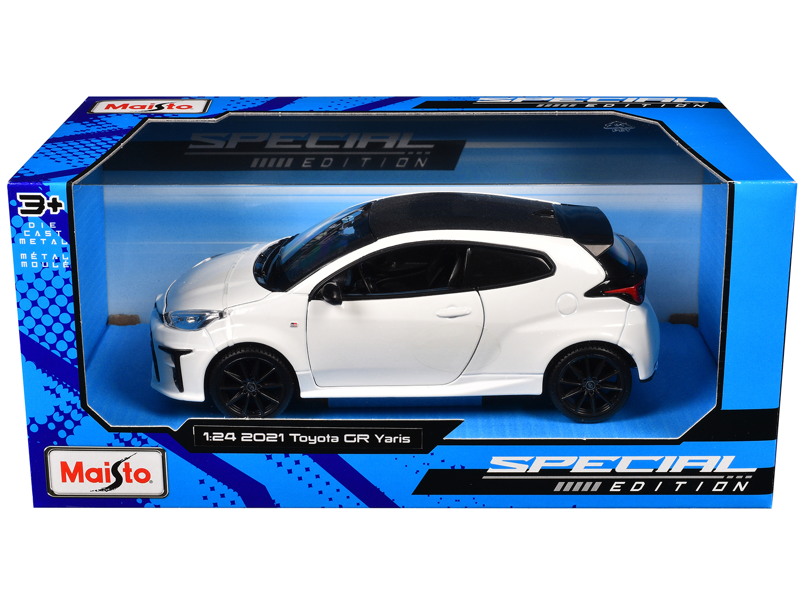 2021 Toyota GR Yaris White with Carbon Top 