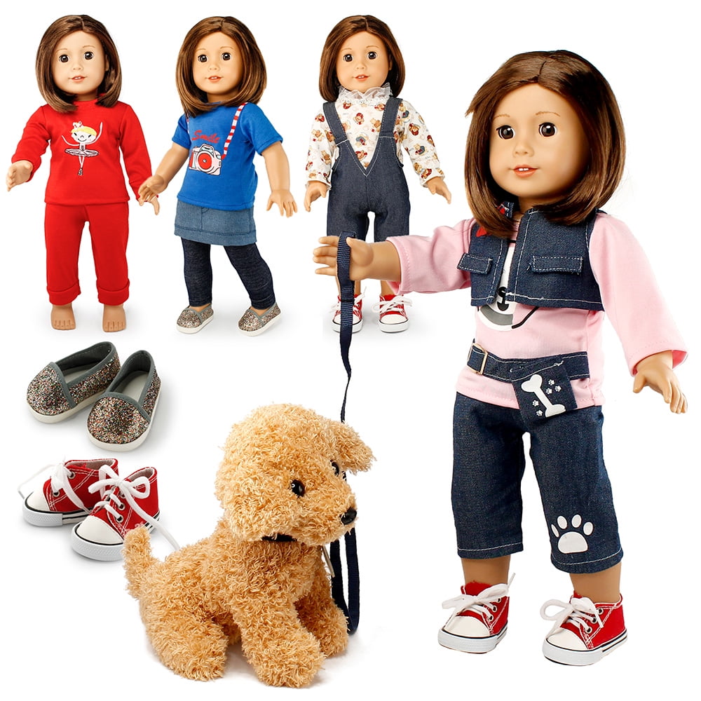 Doll Clothes for American Girl 18" inch Dolls Wardrobe Makeover Outfit