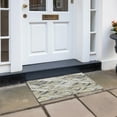 thumbnail image 6 of Addison Rugs Chantille Indoor/Outdoor Transitional Geometric Taupe Washable Rectangle Rug, 1'8" x 2'6", 6 of 6