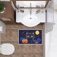 thumbnail image 4 of Halloween-themed Welcome Doormats - for Yard House Entryway Outdoor Backyard Deco 19.7" X 31.5" - Halloween Night Anti-slip Entrance Mat Cute Kitten Scary Cat Practical Halloween Festival Decorations, 4 of 5