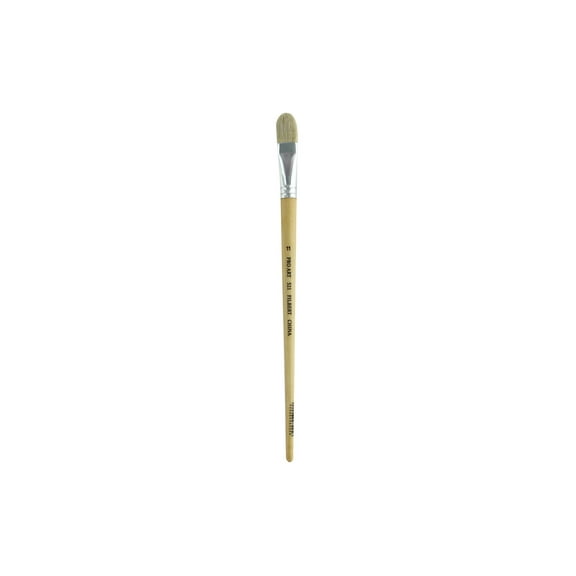 Pro Art Brush White Bristle Filbert #11