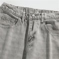 thumbnail image 6 of QHFBli Men's Vintage Ripped Hop Jeans Distressed Side Pocket Stretch Denim Pants Patches Slim Fit Harem Jean Trousers, 6 of 9