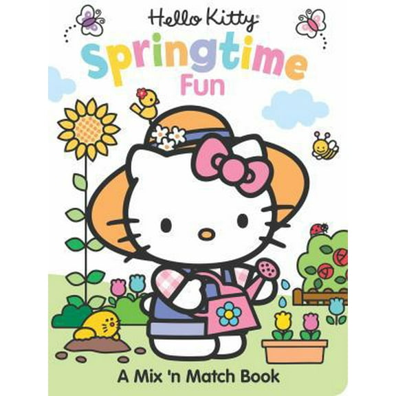 Pre-Owned Hello Kitty Springtime Fun: A Mix 'n Match Book (Unknown) 1499800045 9781499800043