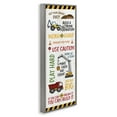 thumbnail image 3 of Stupell Industries Kids' Construction Zone Vehicles Transportation Painting Gray Framed Art Print Wall Art, 13 x 30, 3 of 9