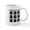 White, variant on CafePress - Expressions Of A Ninja Mug - 11 oz Ceramic Mug - Novelty Coffee Tea Cup