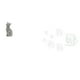 thumbnail image 1 of Figura decorativa de gato de resina acrílica, escultura de espejo, pegatina de pared, adorno coleccionable extraíble para sala de estar, dormitori, 1 of 8