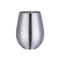 thumbnail image 1 of Vaso de vino de acero inoxidable sin tallo de 500 ml, vaso de vino portátil al aire libre para piscina, camping, cocina, viajes, juego de 4 tazas de metal (oro+plata), 1 of 4