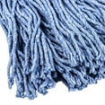 thumbnail image 3 of Synthetic String Mop Heads, 24 oz, Narrow Strips, Blue, 10 Pack, 3 of 4