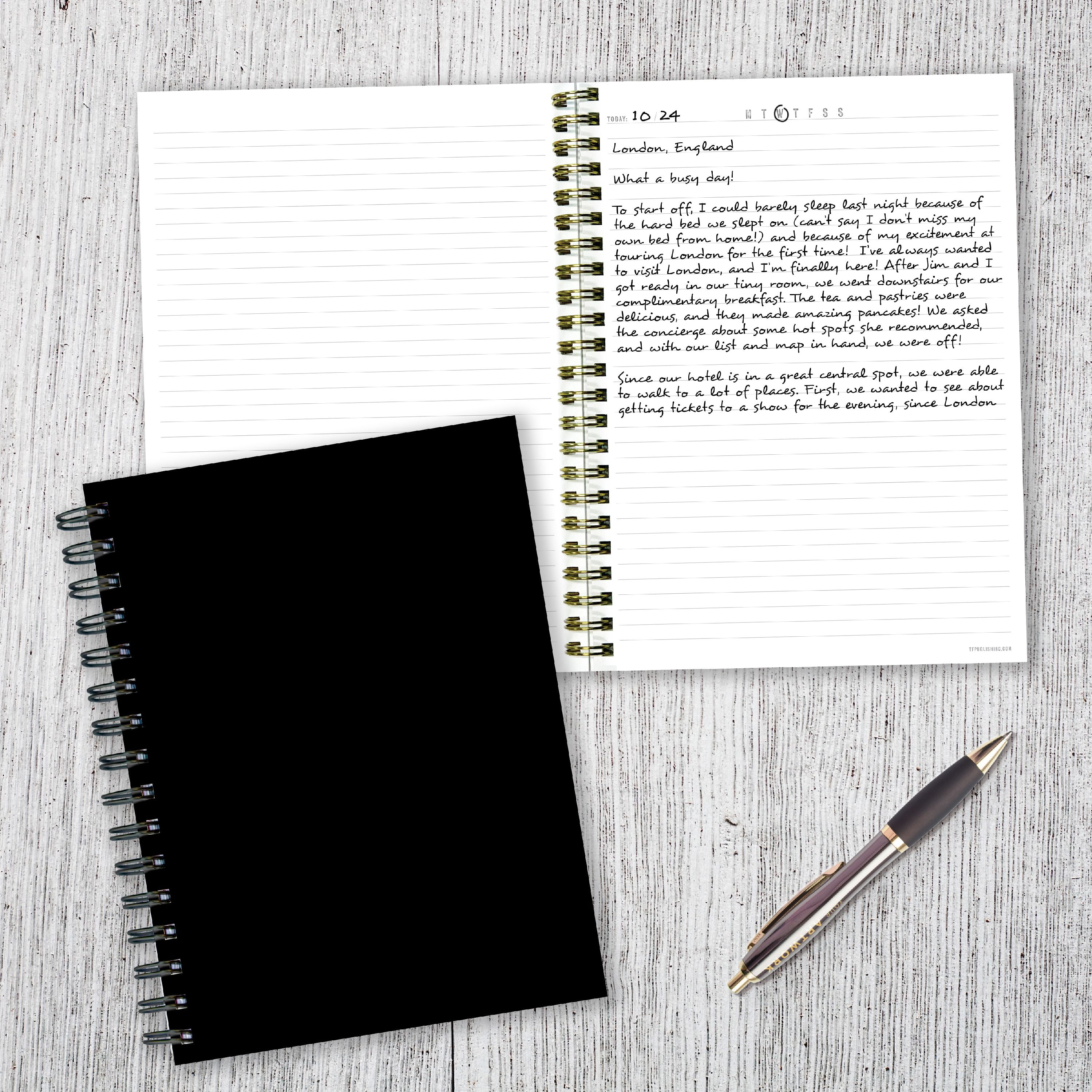 TF Publishing Undated Spiral Journal, 7