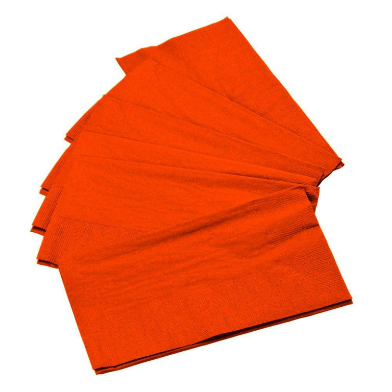 Amscam Tissue Paper, Orange - 8 count