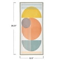 thumbnail image 2 of Main + Mesa Modern Abstract Canvas in Blonde Finish Frame, 2 of 8