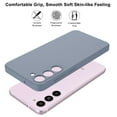 thumbnail image 4 of Galaxy S24 FE 5G Case, Takfox Samsung Galaxy S24 FE 5G 6.7" Basic Case [Frosted] Shockproof Case Liquid Silicone Gel Rubber Soft TPU Anti-slip Bumper Thin Matte Slim Phone Case Covers,Grey, 4 of 7
