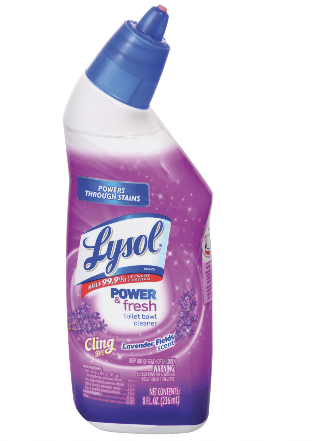 Toilet Bowl Cleaner Lavender, 8oz. Bottles 6 Pack