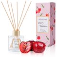 thumbnail image 1 of 100ml Scent Diffuser with 6 Fiber Sticks, 3.5 oz Reed Diffuser Set Aromatherapy Fragrance Diffusers Air Fresheners for Home Bedroom Bathroom (Cherry), 1 of 7