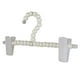 thumbnail image 3 of Clips de Gancho para perchas de Pantalones Sunnimix Blanco, 3 of 8