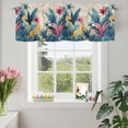 thumbnail image 3 of Valances for Windows Rod Pocket Short Curtain for Bathroom Living Room Bedroom 1 Panel 42x12in, 3 of 9