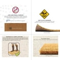 thumbnail image 7 of A1HC First Impression Hand Crafted by Artisans Geneva Monogrammed Entry Doormat, 30"X48", 7 of 7