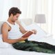 thumbnail image 5 of Fotbe MoonNight Sky Crow Pantalones de Pijama para Hombre, Pantalones de Dormir, Pantalones de Casa con Cintura Ajustable y Bolsillos-XX-Large, 5 of 6
